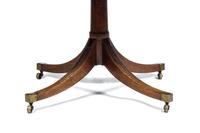 A George III Mahogany Breakfast Table Height 28 x width 64 1/4 x depth 46 inches. — 19TH CENTURY