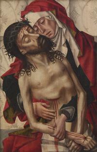 French School, 15th Century — Pieta
