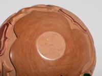 Carved Polychrome Pottery Jar January 1995