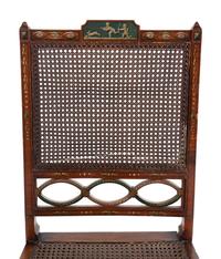 A Pair of Edwardian Painted Side Chairs