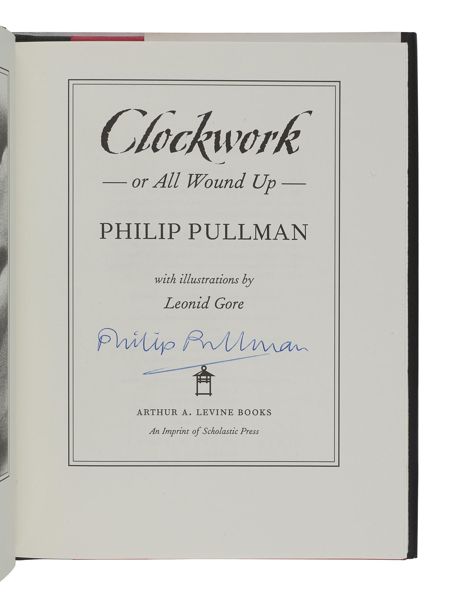 PULLMAN, Philip. A group of 7 volumes, each SIGNED: