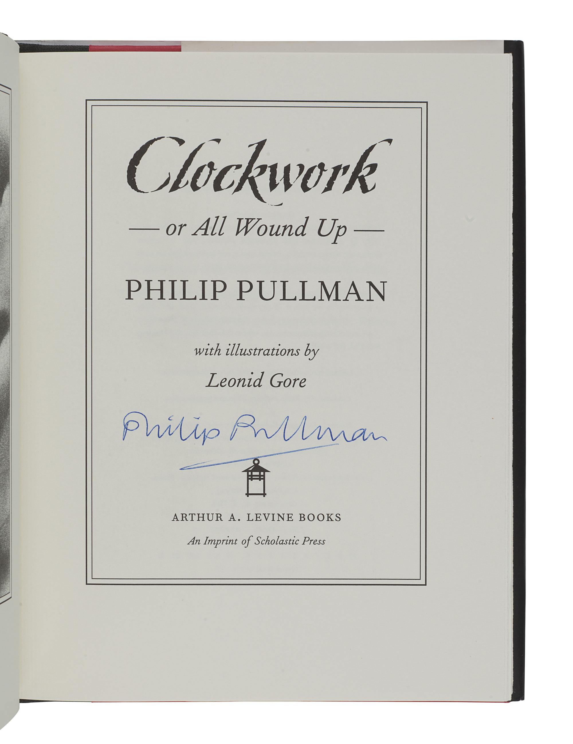 PULLMAN, Philip. A group of 7 volumes, each SIGNED: