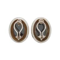 Paloma Picasso, Tiffany & Co., Silver & Hematite Earrings