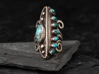 Silver and Turquoise Ring