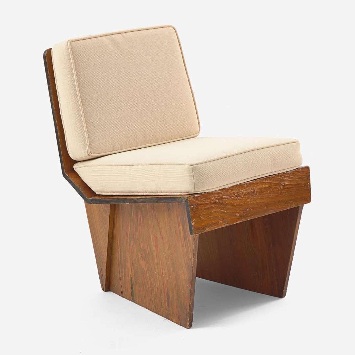 Frank Lloyd Wright Chair for the Charles L. and Dorothy Manson House, Wausau, Wisconsin, 1938