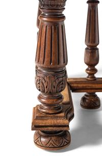 A Jacobean Style Oak Dining Table