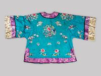 Two Chinese Embroidered Silk and Cotton Ladies' Articles