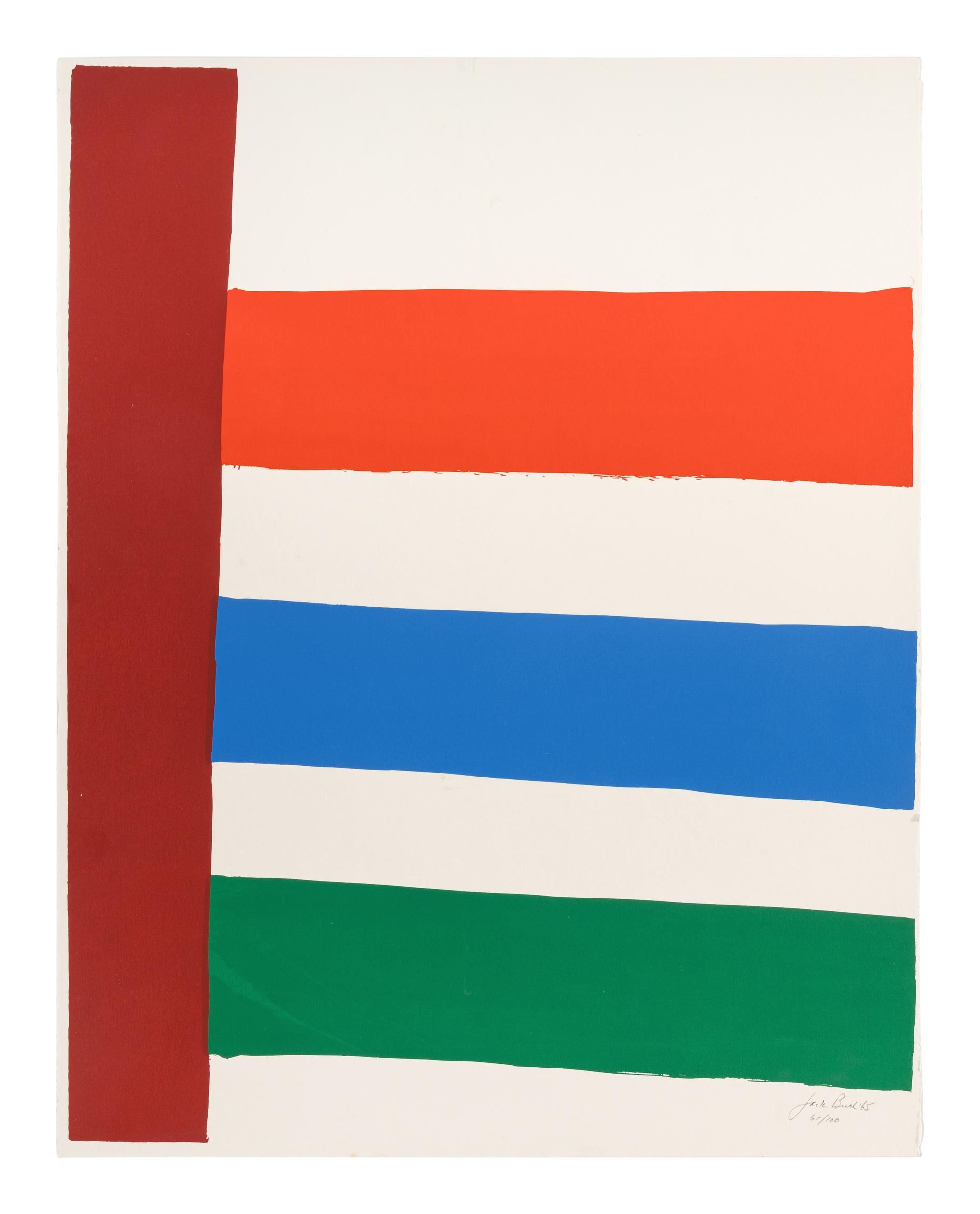 Stripes to the Right , 1965