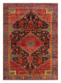 A Persian Wool Rug 6 feet 4 inches x 4 feet 4 inches.