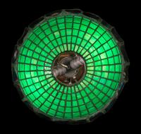 Tiffany Studios, EARLY 20TH CENTURY, a Turtle-back table lamp