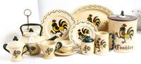 A Pottery Dinner Service, Metlox-Poppytrail Length of platter 13 1/2 inches. — 20TH CENTURY