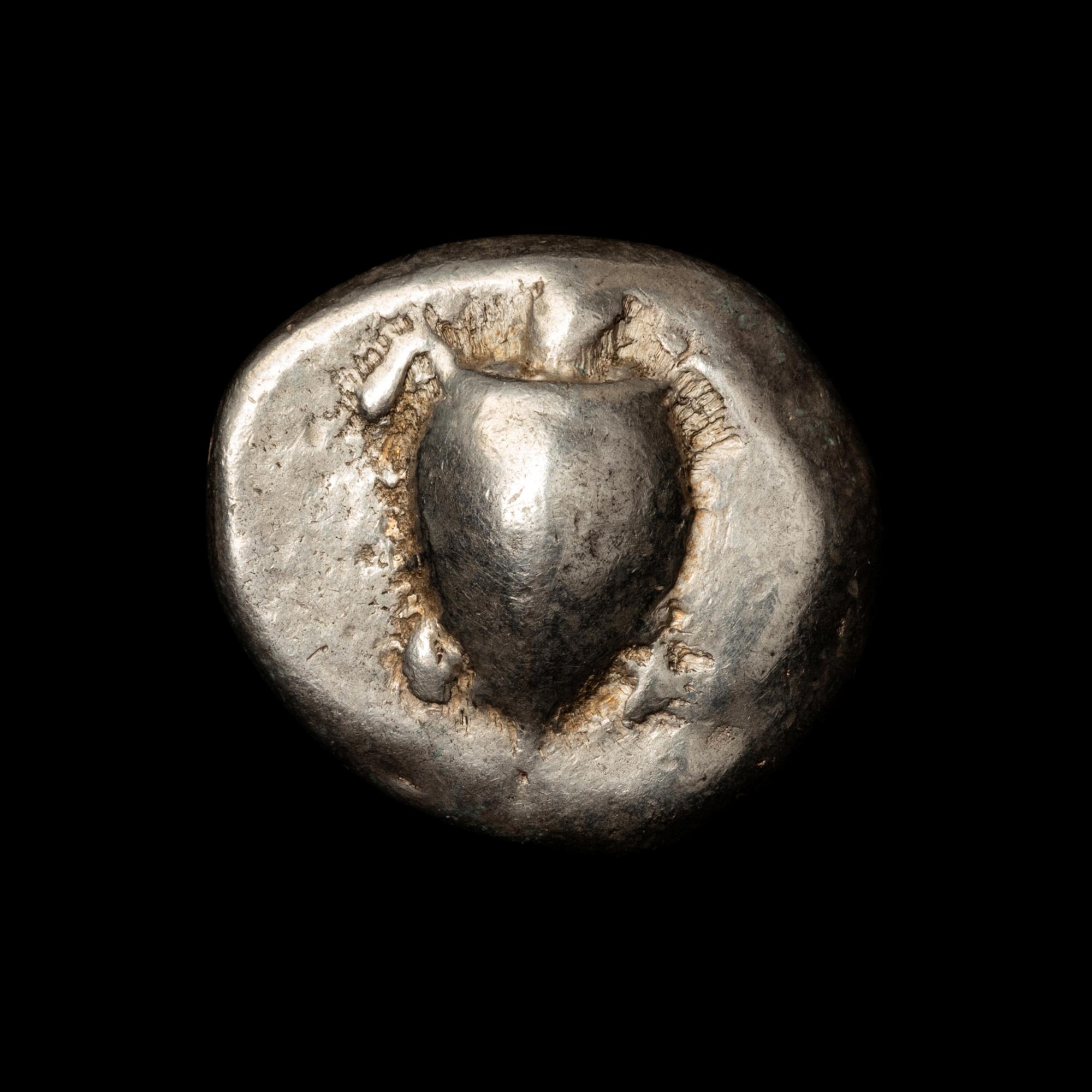 [ANCIENTS] SARONIC ISLANDS. Aegina (c. 510-490 B.C.). Ar Stater (12.2 g, 23mm)