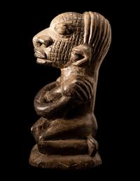 A Kissi Stone Figure