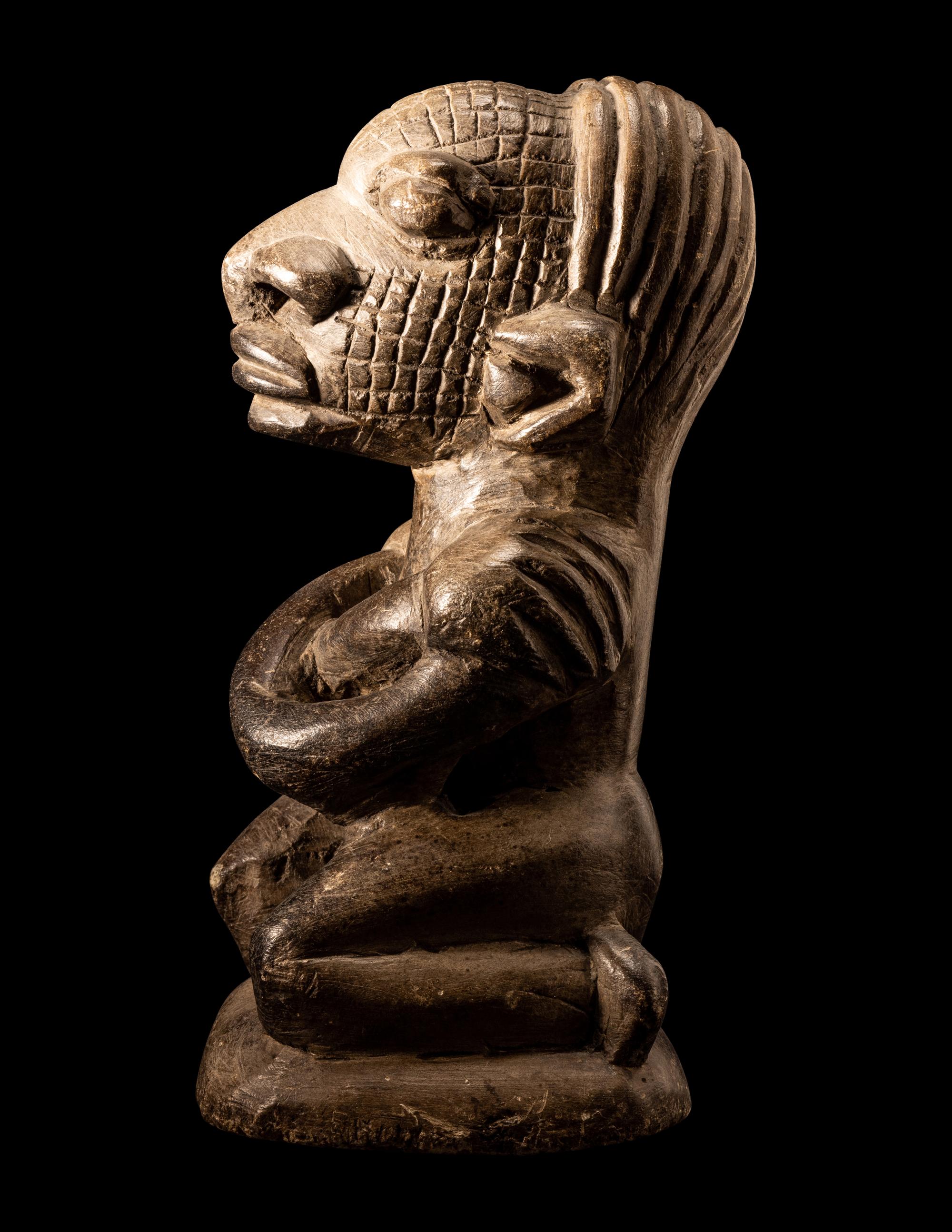A Kissi Stone Figure