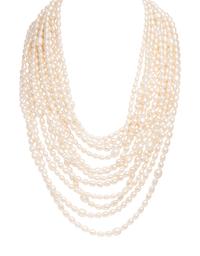 CULTURED PEARL MULTISTRAND NECKLACE