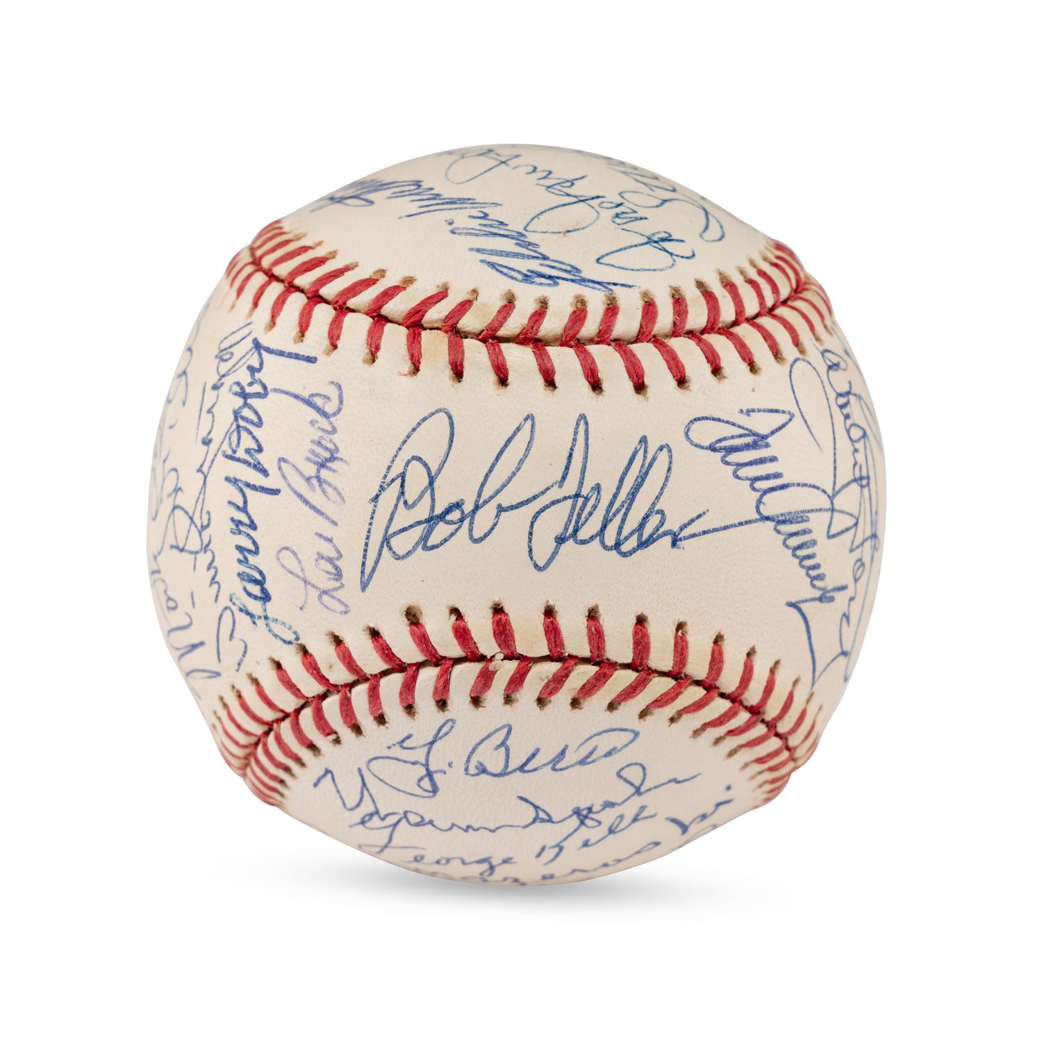 A Hall of Fame and Notables Multi Signed Autograph Baseball (Beckett Authentication Services Letter of Authenticity)