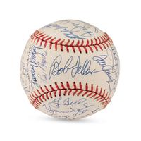 A Hall of Fame and Notables Multi Signed Autograph Baseball (Beckett Authentication Services Letter of Authenticity)