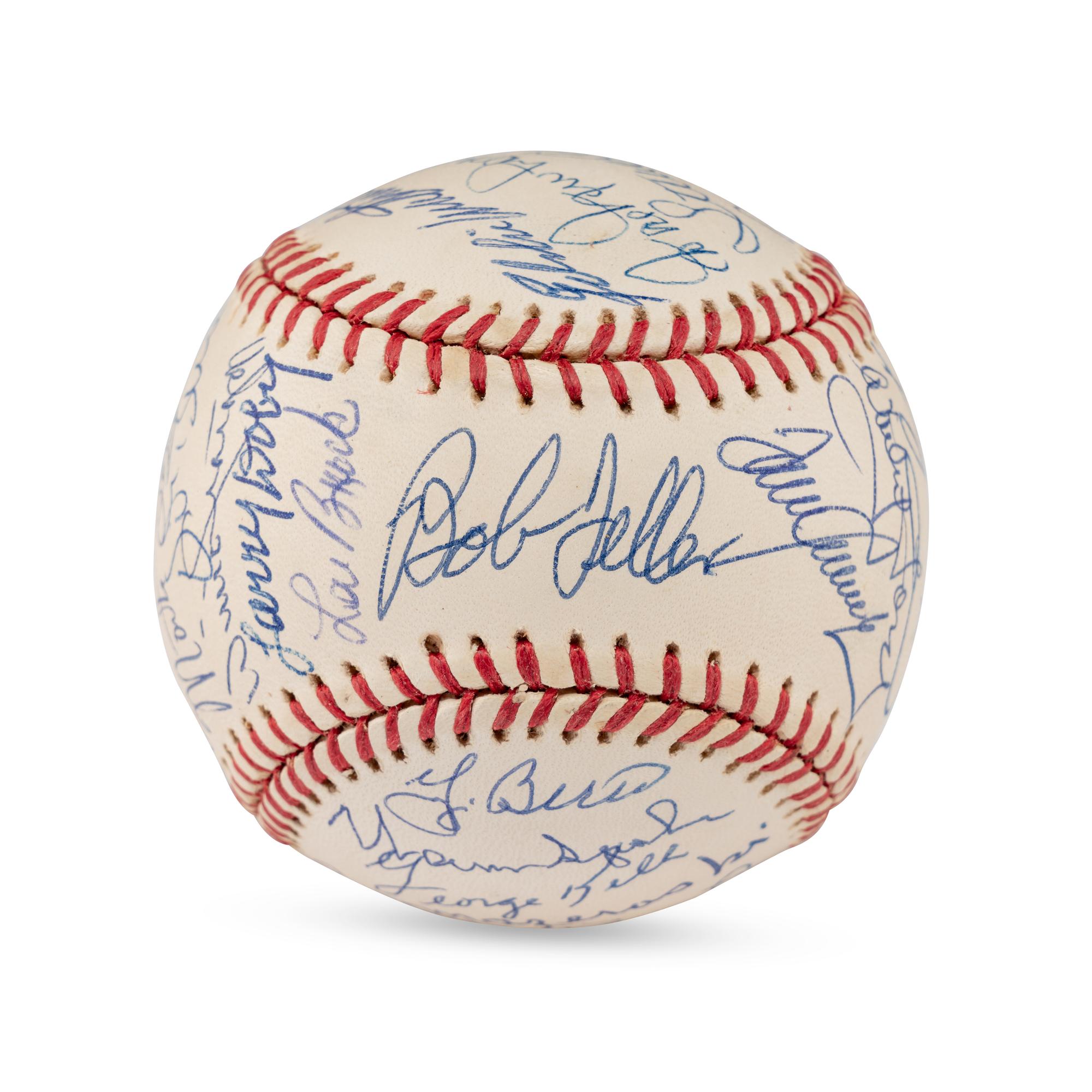 A Hall of Fame and Notables Multi Signed Autograph Baseball (Beckett Authentication Services Letter of Authenticity)