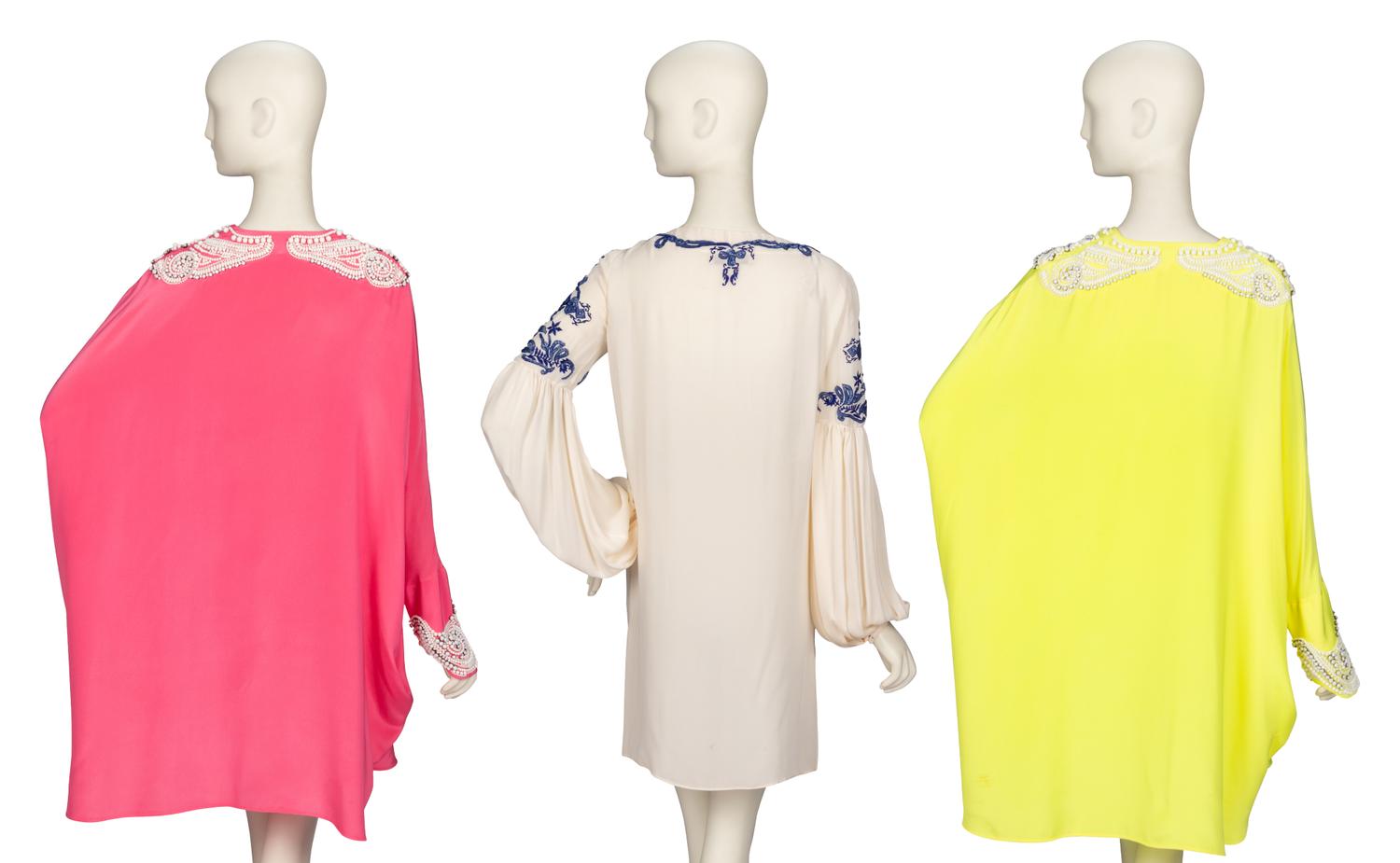 EMILIO PUCCI, THREE EMBELLISHED TOPS