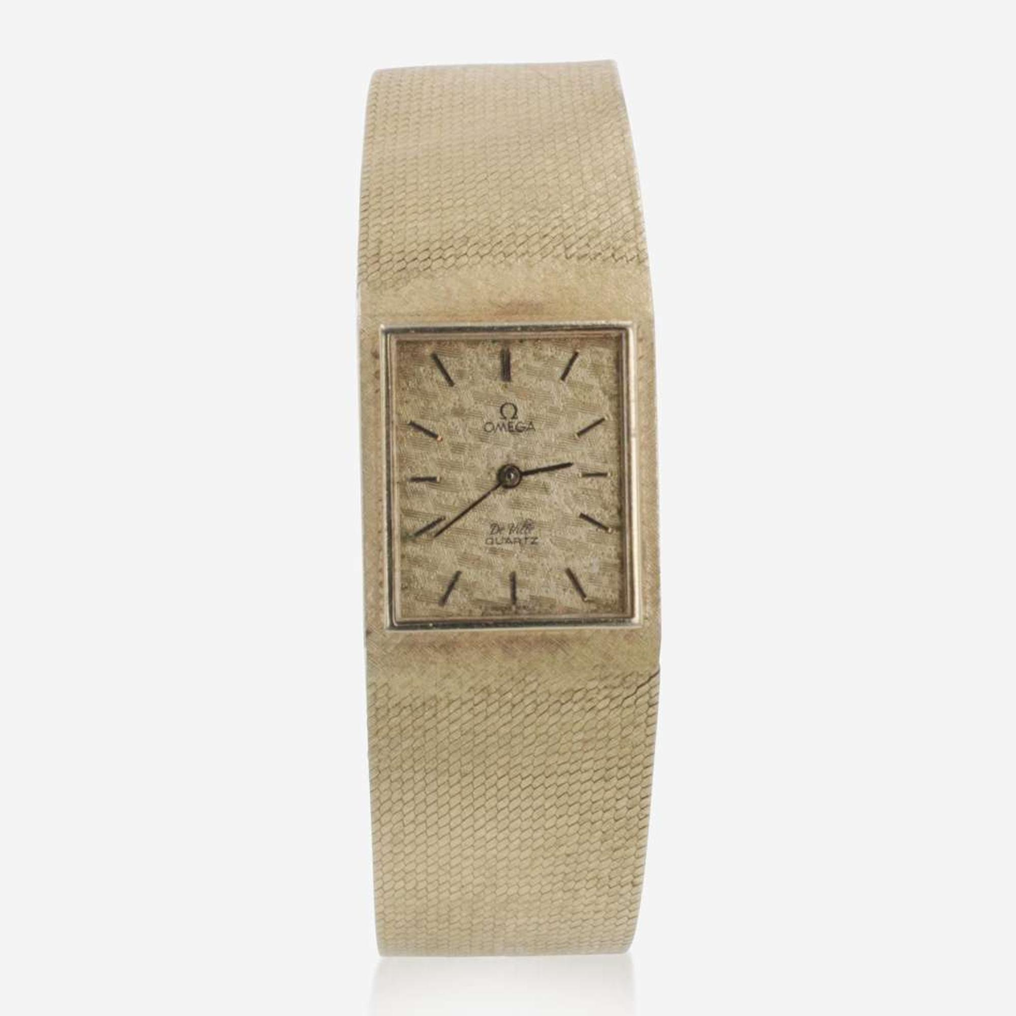14K Yellow Gold Omega Deville Watch Swiss
