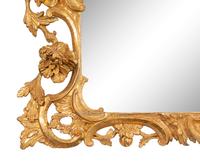 A George II Giltwood Overmantel Mirror