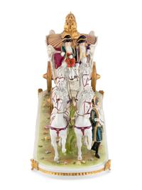A Scheibe Marriage de Napoleon Porcelain Group