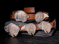 Southwestern Tufa Cast Concha Belt