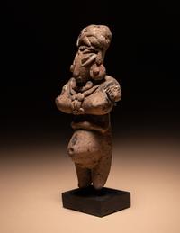 A Chupicuaro Pregnant Figure