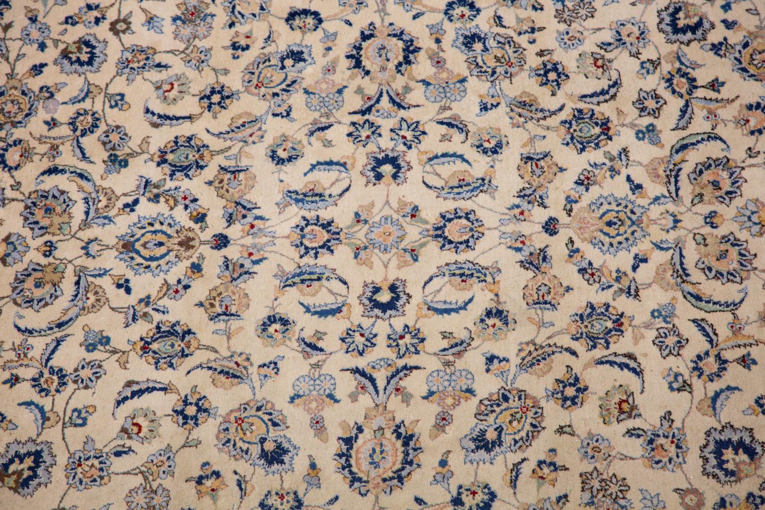 A Kashan Wool Rug