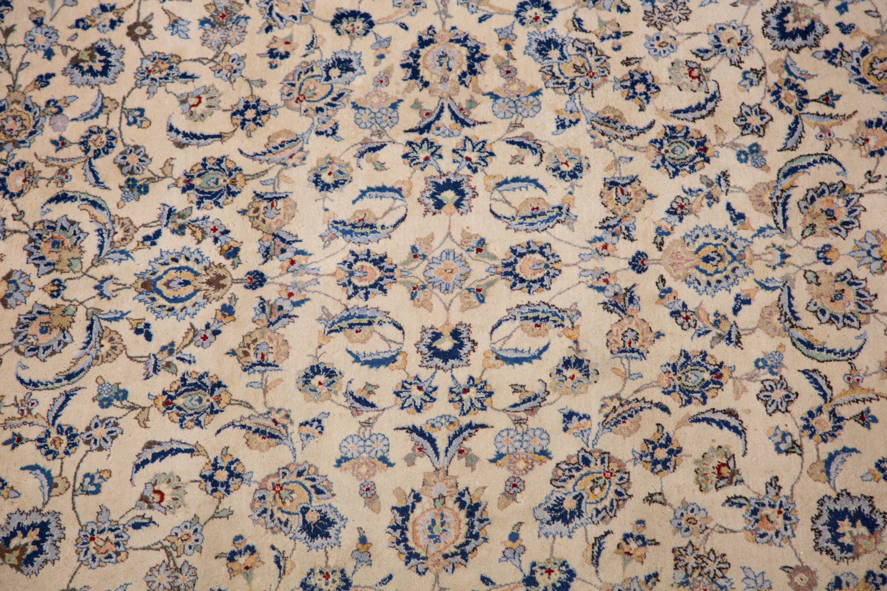 A Kashan Wool Rug