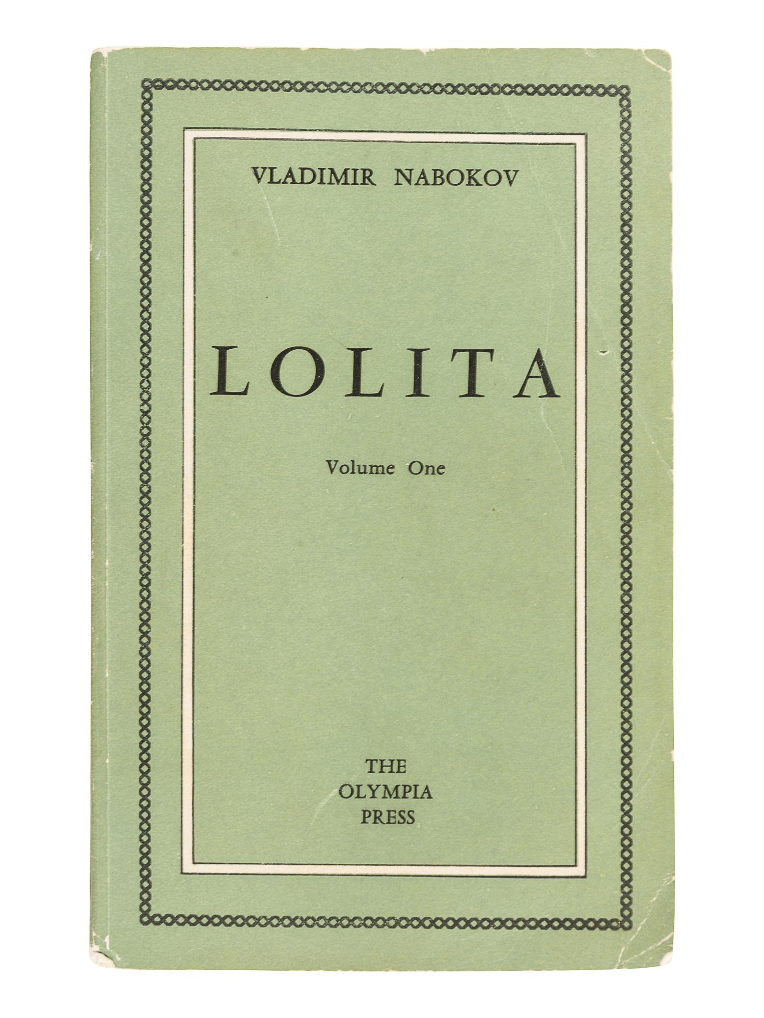 NABOKOV, Vladimir (1899-1977). Lolita . Paris: The Olympia Press, 1955.
