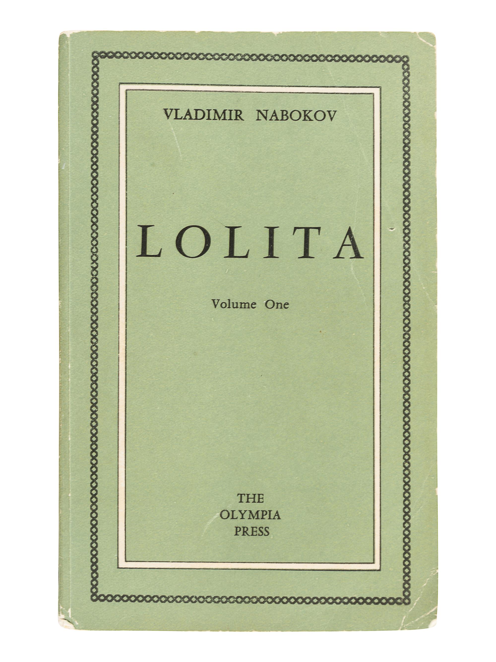 NABOKOV, Vladimir (1899-1977). Lolita . Paris: The Olympia Press, 1955.