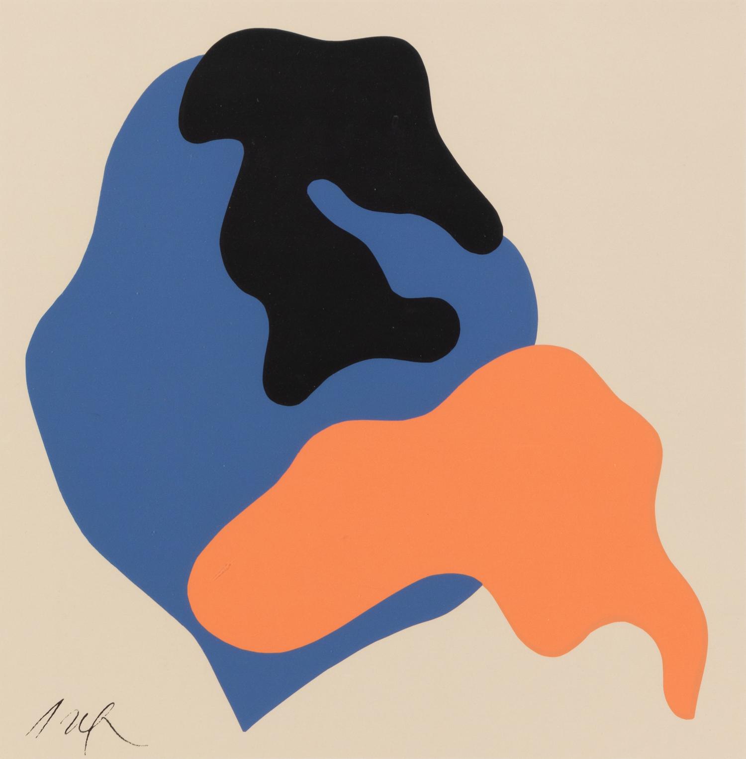 Untitled Compositions (a pair of works)