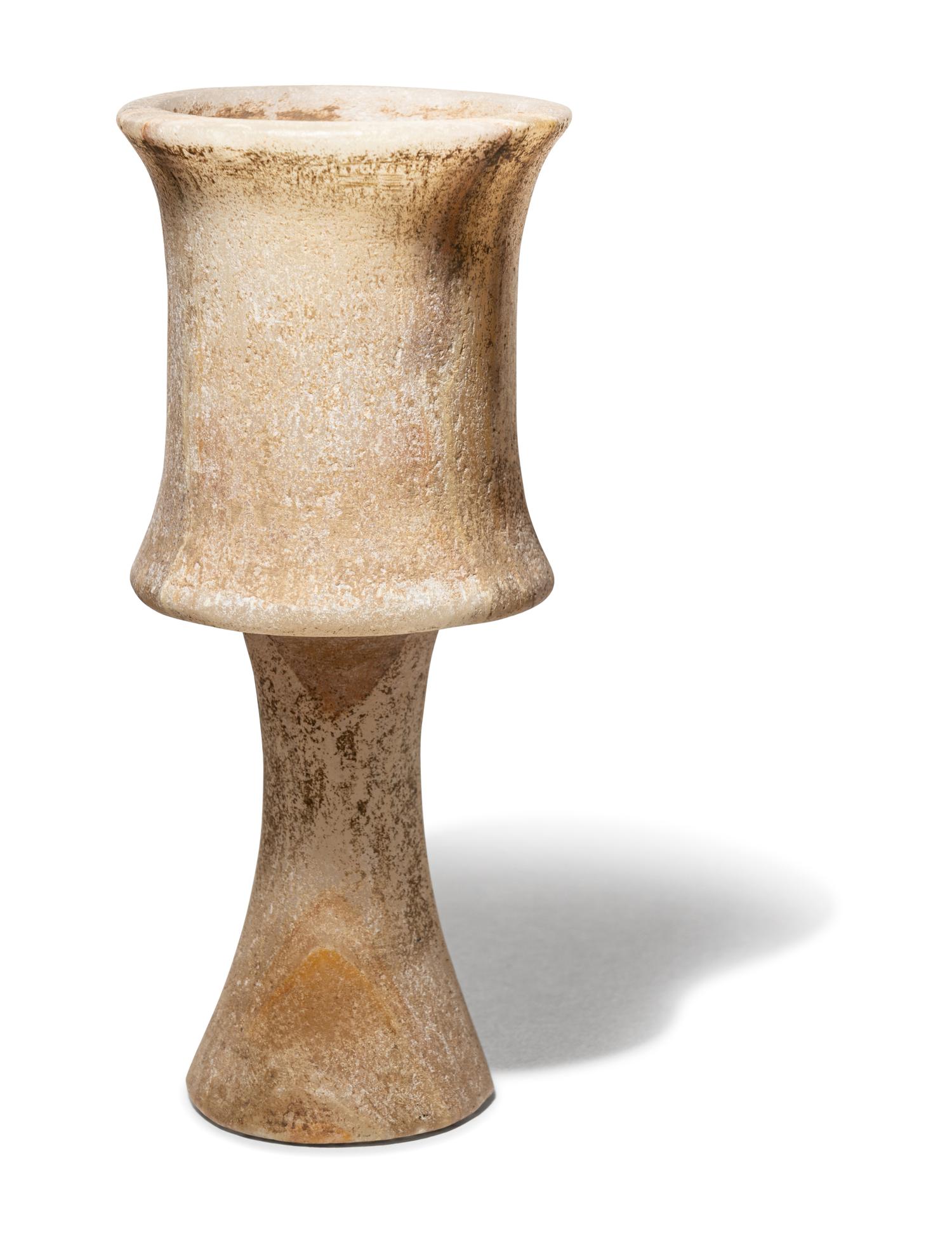 A Bactrian Marble Chalice