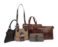 Collection of Five Fendi Handbags, 1970-2000s