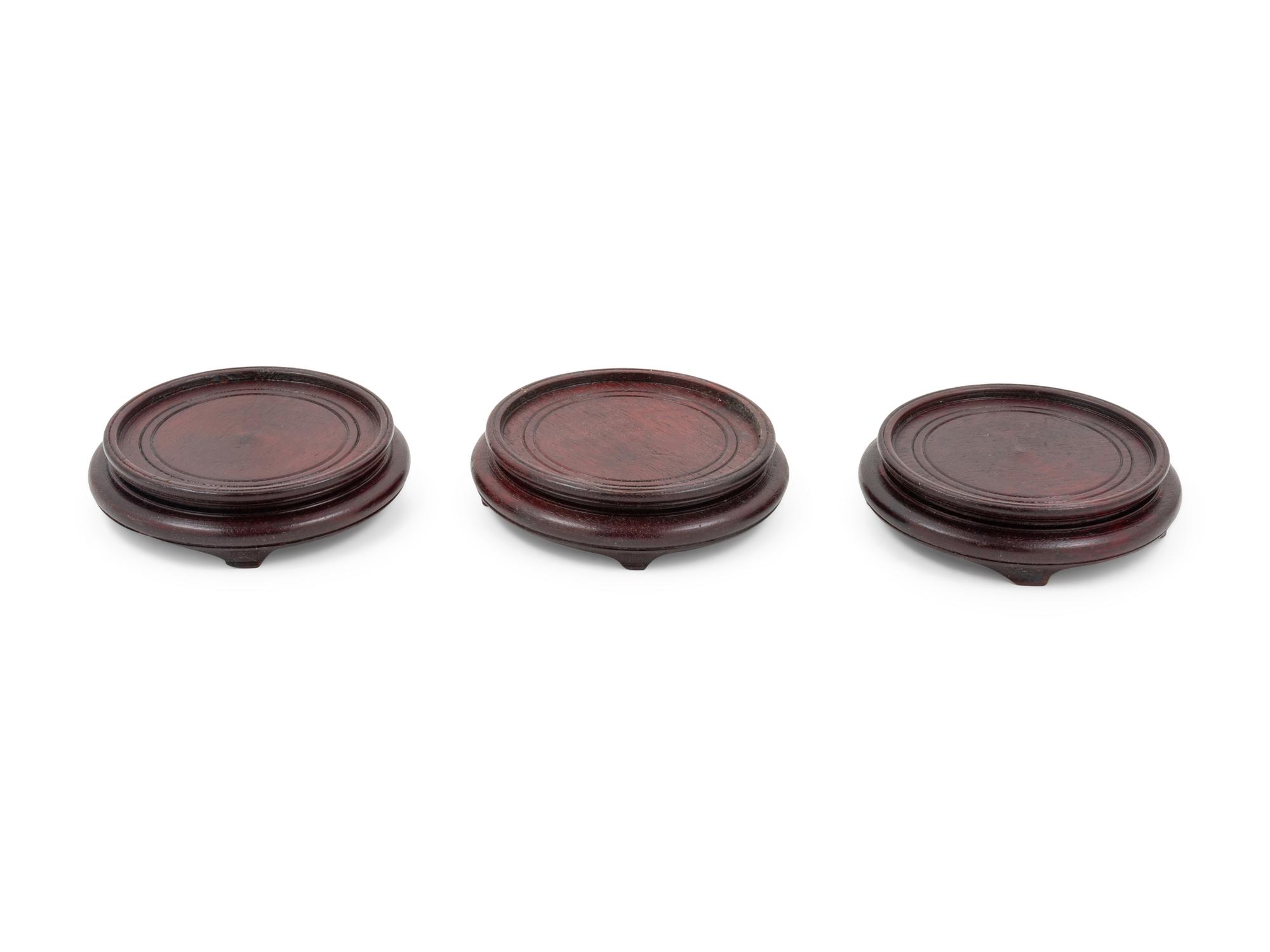 Forty Chinese Hardwood Stands