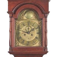 A Chippendale Walnut Tall Case Clock