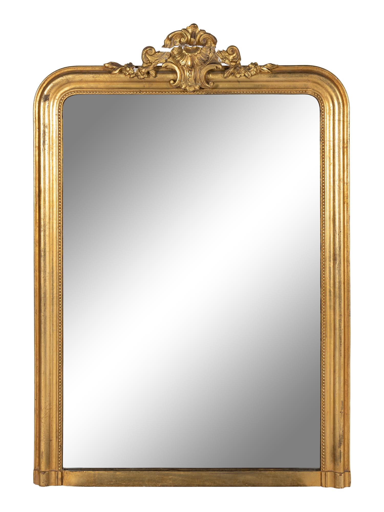 A Louis Philippe Giltwood Mirror