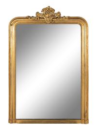 A Louis Philippe Giltwood Mirror