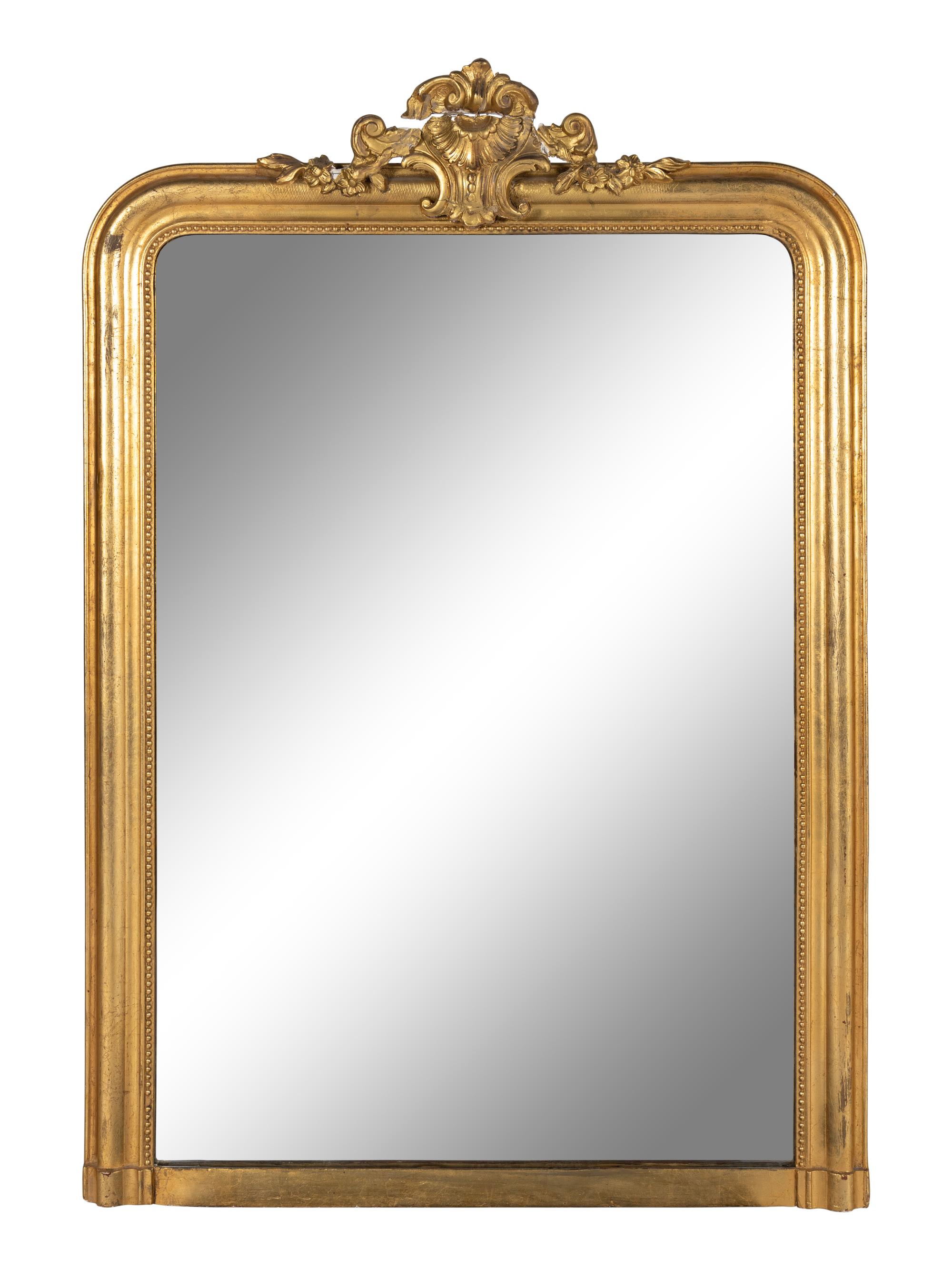 A Louis Philippe Giltwood Mirror
