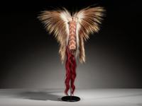 Sioux Roach, with Quilled Hair Ornament