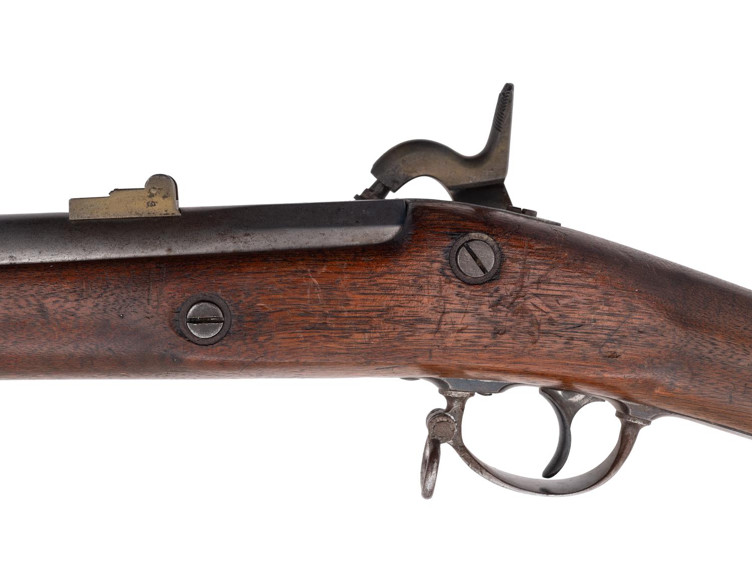 [CIVIL WAR]. Composite US Springfield 1861/1864 rifle musket with bayonet.