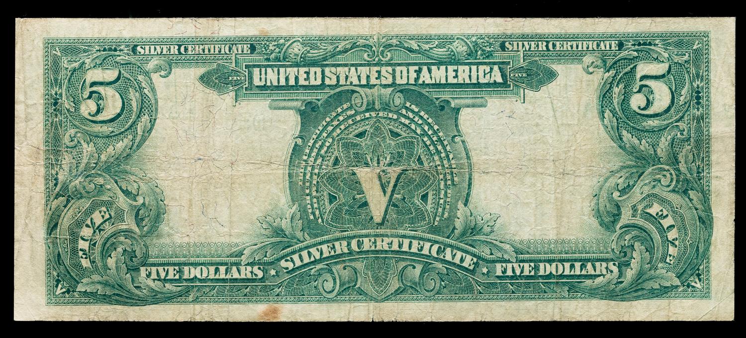 A United States Series 1899 Indian Chief $5 Silver Certificate — Fr. 237