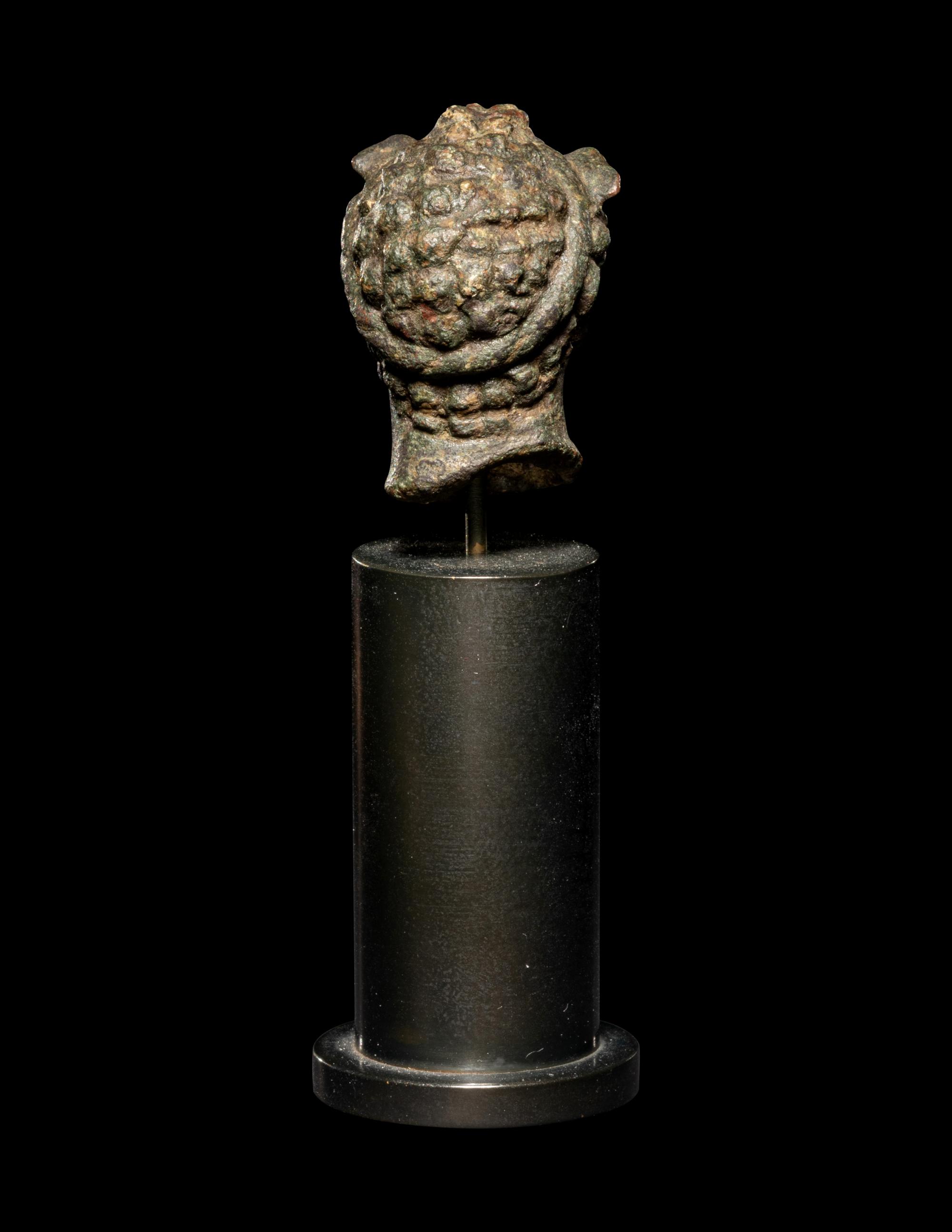 A Graeco-Roman Bronze Head of Hermes/Mercury