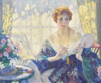 Seated Woman with a Fan