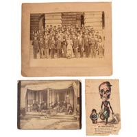 [AMERICA AT WAR]. A group of 44 items, highlighted by Revolutionary War documents. 18th-20th century.