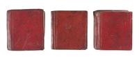 [MINIATURE BOOKS]. – MILLS, Alfred (1776-1833). A group of 3 works by Mills, comprising: