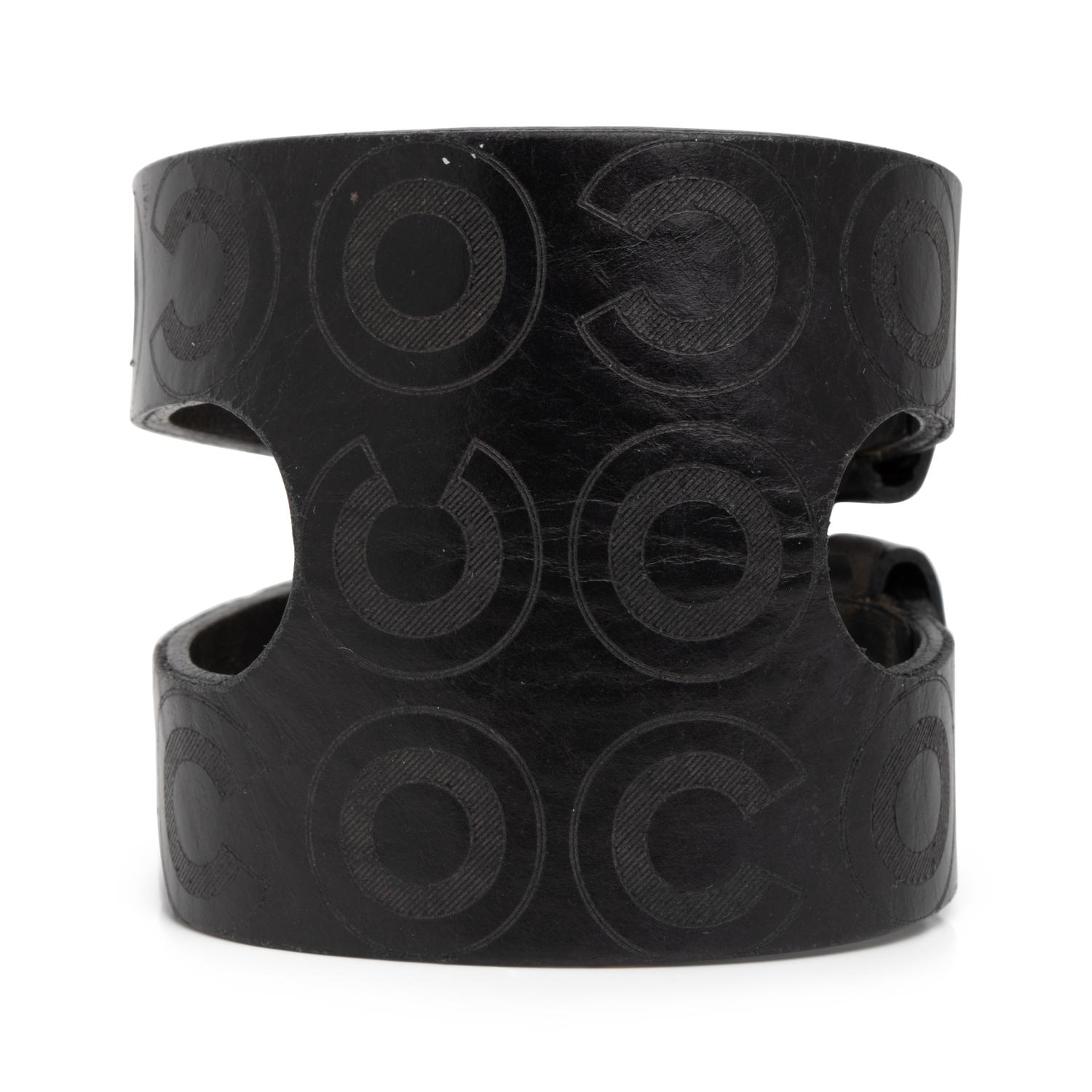 Chanel Leather Bracelet, Fall 2001