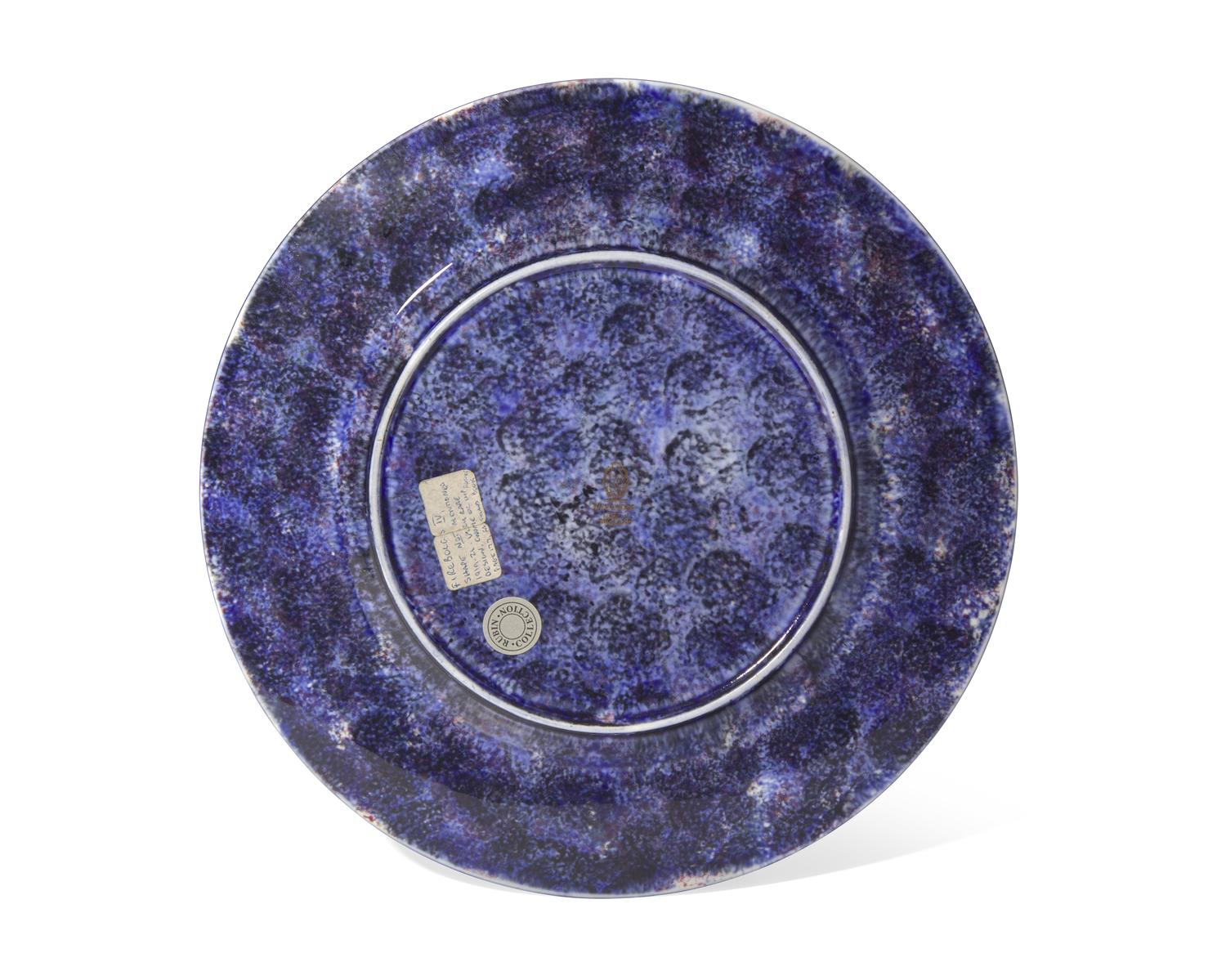 A Rare Wedgwood Fairyland Lustreware 'Imps' Plate