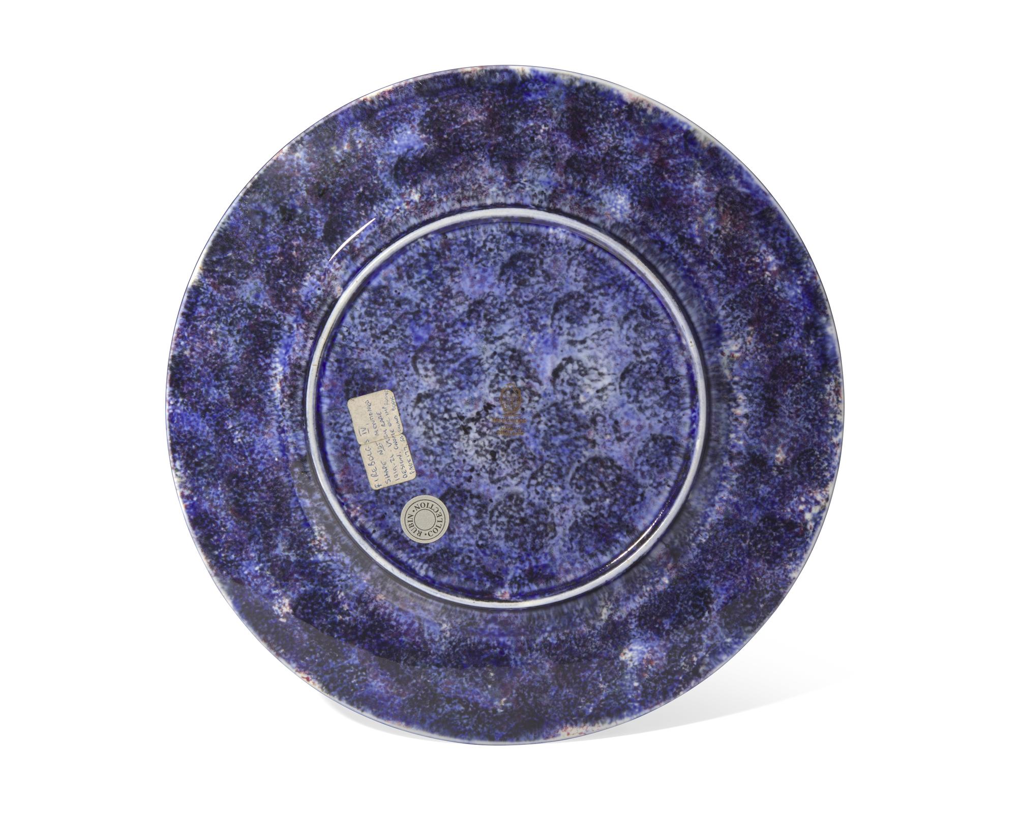 A Rare Wedgwood Fairyland Lustreware 'Imps' Plate